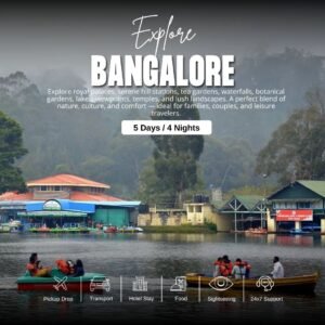 Bengaluru Mysore Ooty Tour Package 5 Days 4 Nights