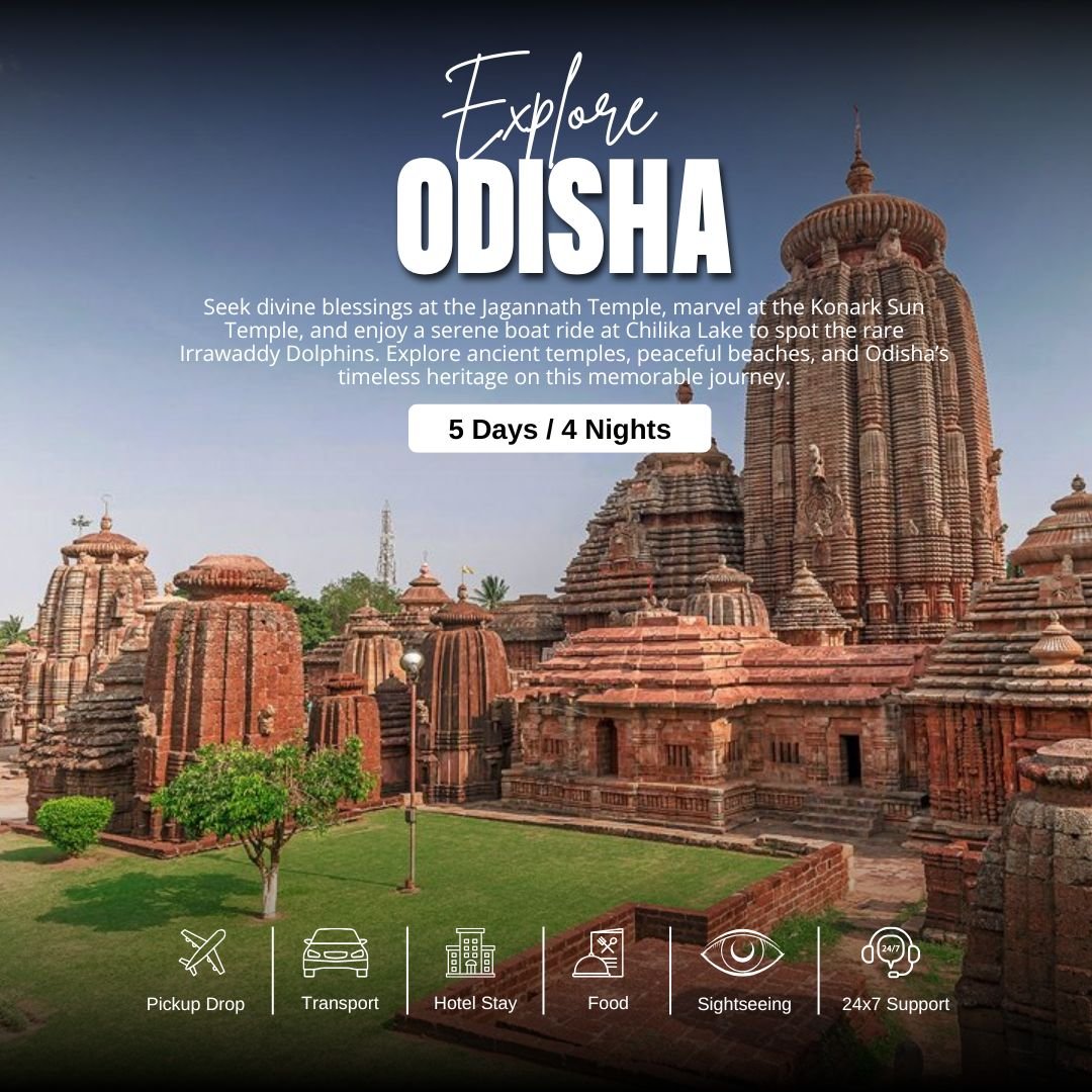 Odisha Tour Package 5 Days 4 Nights