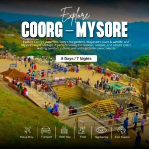 Wayanad–Ooty–Coorg–Mysore Tour Package